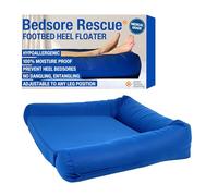 Bedsore Rescue Foot Bed Heel Flotation Protection Cushion | Support Feet, Ankles and Legs | Heel Protectors for Pressure Sores | Pressure Pads for Bed Sore | Elevated Foot Pillow for Sleeping