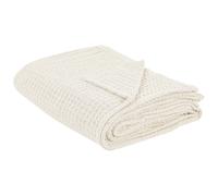 Bedspread CHAGYL Cotton 220 x 240 cm Light Beige