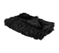Bedspread DELICE 150 x 200 cm Black