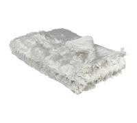 Bedspread DELICE 150 x 200 cm Light Grey