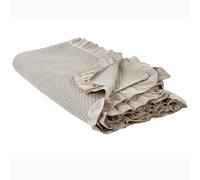 Bedspread HATTON Cotton 220 x 240 cm Taupe