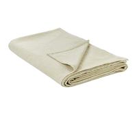 Bedspread MARAKA Cotton 200 x 220 cm Light Beige