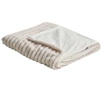 Beliani Bedspread Rakya Faux Fur 200 X 220 Cm Light Beige