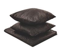 Bedspread with Cushions RAYEN 160 x 220 cm Brown