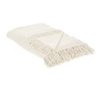 Bedspread YERBENT Cotton 200 x 220 cm Off-White