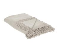 Bedspread YERBENT Cotton 220 x 240 cm Light Grey