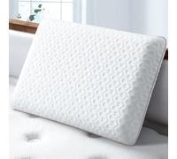 BedStory Memory Foam Pillow, Sleeping Pillow for Side Back Stomach Sleepers, Neck Support Pillow with Removable Washable Cover & Ventilated Design, 60x40x13cm