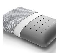 BedStory Memory Foam Pillow, Sleeping Pillow for Side Back Stomach Sleepers, Neck Support Pillow with Removable Washable Cover & Ventilated Design Gray, 60X40X8CM