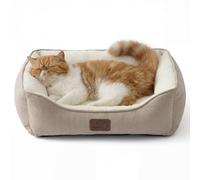 Bedsure Cat beds for Indoor Cats, Washable Small Cat Bed, 51x41cm