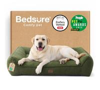 Bedsure Extra Thick Supportive Orthopedic Dog Bed Large 114x81cm, Green
