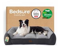 Bedsure Extra Thick Supportive Orthopedic Dog Bed Sofa Large 96x71cm, Grey