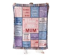 Bedsure Fleece Throw Blanket for Mum - Mothers Day Gifts Blanket, Soft Cozy Throws for Bed Single Size, Purple, 130x150cm