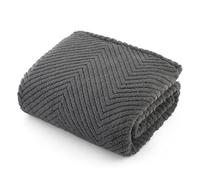 Bedsure Large Dog Blankets Washable - 120x100cm Soft Fluffy Puppy Blanket for Large Dogs and Pets, Cosy Calming Cat Blanket for Indoor Cats, Fleece Dog Bed Blankets, Pet throws for Sofa, Dark Grey