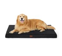 Bedsure Orthopedic Dog Bed with Washable Cover for Large, 112x81cm Black