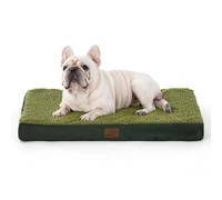 Bedsure Orthopedic Dog Bed with Washable Cover for Small, 76x51cm Green
