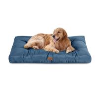 Bedsure Washable Dog Bed Extra Large - 111x89x10cm Dog Bed Mattress for Large Dog with Oxford Fabric, Flat Pet Pillow for Crate, XL Dog Cushion Mat Outdoor, Navy