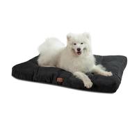 Bedsure Washable Dog Bed Large XXL - 120x90x10cm Extra Large Dog Bed Mattress with Oxford Fabric, Water Resistant Dog Pillow Bed for Crate, Flat Dog Cushion Beds, Black