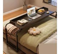 Bedtable,Adjustable Over Bed Table with Wheels - Portable Laptop Stand & Workstation Desk for Bed, Rolling Tray Table for Easy Use, Ideal for Home Office & Cozy Workspaces