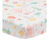 Bedtime Originals Ocean Mist Fitted Crib Sheet, Multicolor