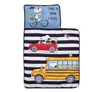 Bedtime Originals Snoopy & Woodstock Peanuts Transportation Toddler Nap Mat