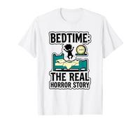 Bedtime: The Real Horror Story Bedtime Terror Night Bed Nigh Value Graphic T-Shirt