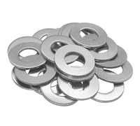 Beduan 3/8"ID x 3/4"OD Flat Washer, Stainless Steel 304, Plain Finish, Nominal Thickness (Pack of 110)