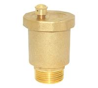 Beduan Brass 10500-VE Automatic Float Valve, 1/2" Male Thread Air Release Valve Air Bleeder Valve Vent Valve