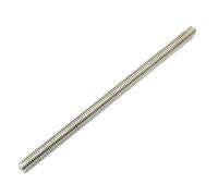 Beduan Stainless Steel 1/4" Thread Fully Threaded Rod 12" Length Long Threaded Screw (1/4"-20)