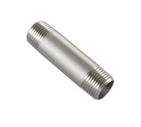 Beduan Stainless Steel Pipe Fittings, 3/4" NPT x 3/4" NPT Male Threaded, 4" Length Nipple Cast Pipe