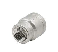 Beduan Stainless Steel Reducer Coupling, 2" x 1-1/4" Female NPT Reducing Cast Pipe Fitting(I.D X I.D:2-3/8" x 1-5/8")