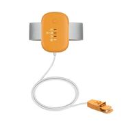 Bedwetting Alarm for Boys Girls, Night Alarm 3 Working Modes, Highly Sensitive Sensor, USB Rechargeable - Stop Bedwetting Fast, Green Ytp224 (Orange, 5.5x5.2x1.3cm)