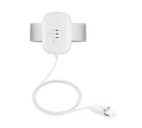 Bedwetting Alarm for Boys Girls, Night Alarm 3 Working Modes, Highly Sensitive Sensor, USB Rechargeable - Stop Bedwetting Fast, Green Ytp224 (White, 5.5x5.2x1.3cm)