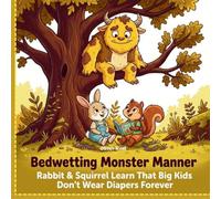 Bedwetting Monster Manner: Rabbit & Squirrel Learn That Big Kids Don’t Wear Diapers Forever: Potty Training & Toilet Independence for Children to Stop ... Squirrel Learn to Say NO to Monster Manners)