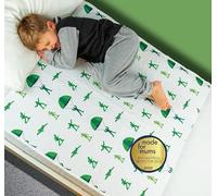 Bedwetz Potty Training Bed Pads | 100% Waterproof Mattress Protector | Bedwetting Sheets, size fits Single & Toddler Beds | Non Slip Mat with Side Wing Tucks | UK Brand | Soldier