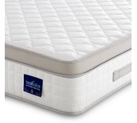 Bedz Online Bedzonline 5 Zone Support Premium Beige Hybrid Pocket Sprung Memory Mattress With 3D Breathable Knitted Fabric, 5Ft King Size
