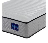 Bedz Online Bedzonline 7-Zone Hybrid Memory Foam & Spring Mattress, Hypoallergenic & Breathable, 4Ft6 Double (135X190Cm)