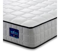 Bedz Online Bedzonline Gravity Memory Foam Spring Orthopaedic Hybrid Mattress With Cool Touch Breathable Fabric, 2Ft6 Small Single