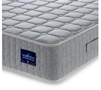 Bedz Online Bedzonline Hybrid Mattress Memory Foam & Individually Pocketed Springs, Breathable Foam, 3Ft Single (90X190Cm)
