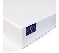 Bedz Online Bedzonline Wavy Therma Pure Memory Foam Mattress, Medium-Firm Ecofoam Support, 4Ft Small Double (120X190Cm)
