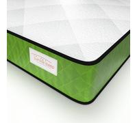 Bedz Online Twinkle Sleep Kids Coil Mattress, Medium Firm, Green Side, 3Ft Single (90X190Cm)