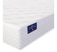 Bedzonline 3FT Certified Therma-Pure Memory Foam Mattress - 7 Zone Medium Firm Support in White | Size: Single Bedzonline White Single
