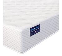 Bedzonline 3FT Motion Isolation Reflex Foam Mattress 4 Zone - Adaptive Support, Pressure Relief & Restful Sleep in White | Size: Single Bedzonline White Single