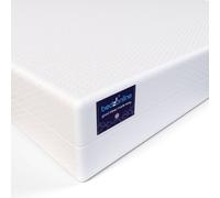 Bedzonline Motion Isolation Reflex Foam Mattress - 5FT King in White Bedzonline White King