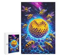 Bee 1000 Jigsaw Puzzle Puzzle Fun Challenging Family Activity Adult 1000 Piece Puzzle Great Gift Idea 1000 PCS