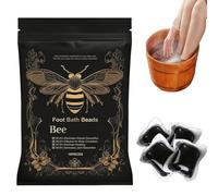 Bee & 30 Herbs Firming Detox Foot Bath Beads, Bee Detox & Shaping Cleansing Foot Soak Beads, Revivafoot Bee Foot Soak, for Relaxing and Soothing Body Sore Tired (1Pack)