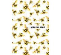 Bee Address Book: Alphabetical Notebook for Names, Addresses and Telephone Numbers.