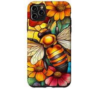 Bee and Radiant Sun Petals Case for iPhone 11 Pro Max