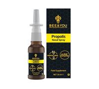 Bee and You 100% Natural Bee Propolis Nasal Spray for Sinus Support, Allergy Relief, Gentle Congestion Care, 30 ml