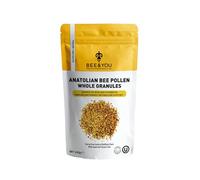 Bee and You Anatolian Bee Pollen Whole Granules 142g, Natural Bee Pollen Supplement, Source of Iron & Vitamin B2, Supports Energy Metabolism & Immune Function,Gluten Free