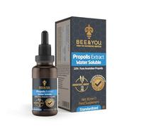 Bee and You Natural Propolis Extract%10, Water Soluble Drops, High Potency, Ultra Pure, Immune Support Supplement, Antioxidants, Natural Detox, Keto, Paleo, Gluten-Free, 1 Fl Oz